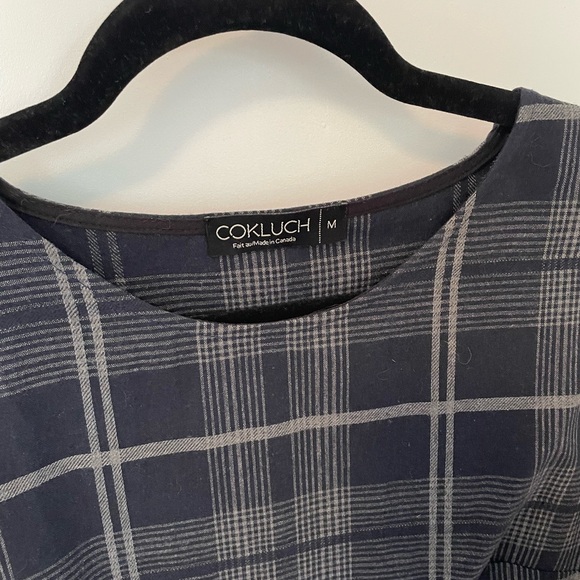Cokluch Plaid Mini Dress - Picture 2 of 4